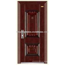 Puerta de acero de lujo KKD-303 con alto rendimiento y precio competitivo